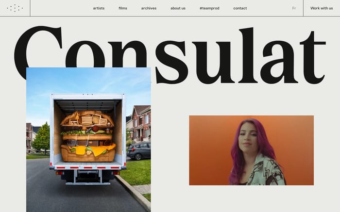 Consulat website preview