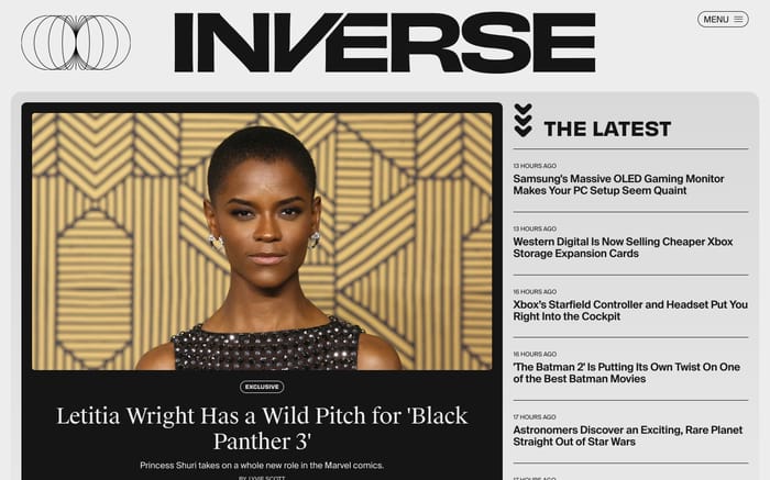 Inverse website preview