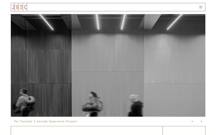 Zeso website preview