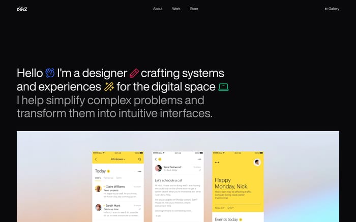 Isa Pinheiro website preview