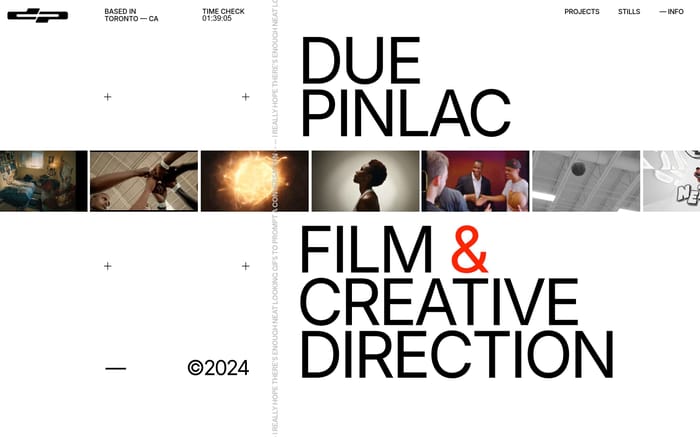 Due Pinlac website preview