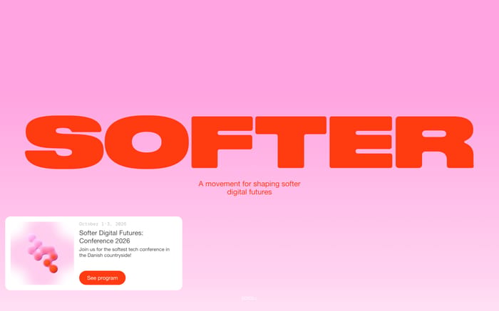 Softer website preview