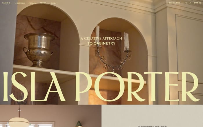 Isla Porter website preview