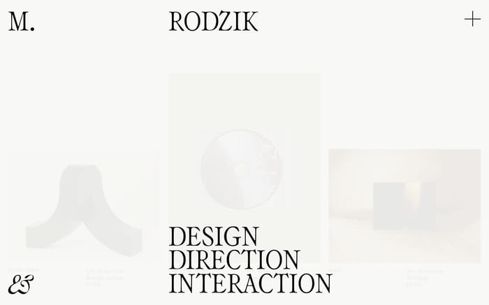 M.Rodzik website preview
