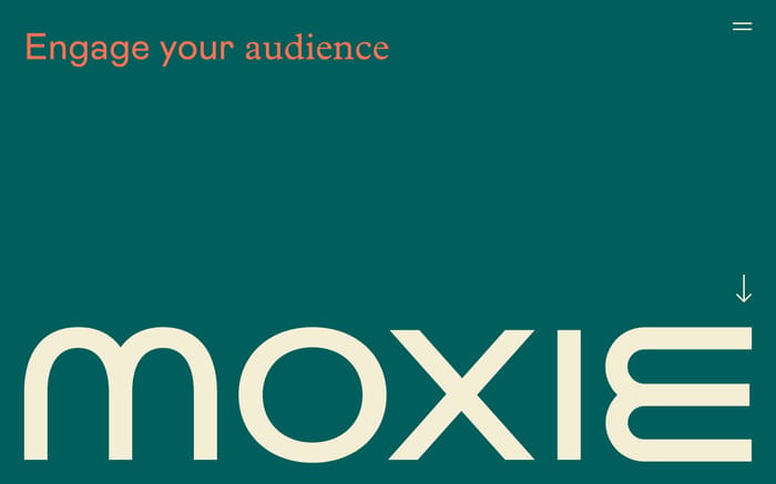Moxie website preview