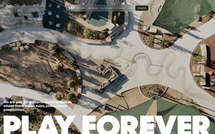 Urban Play website preview