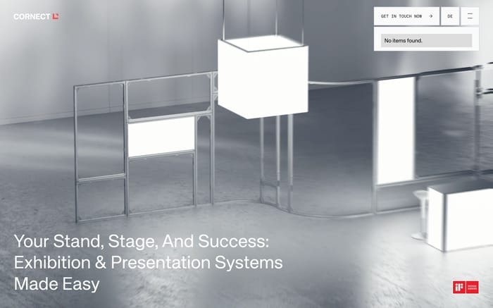 Cornect website preview