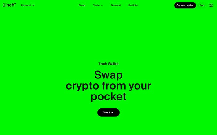 1inch website preview