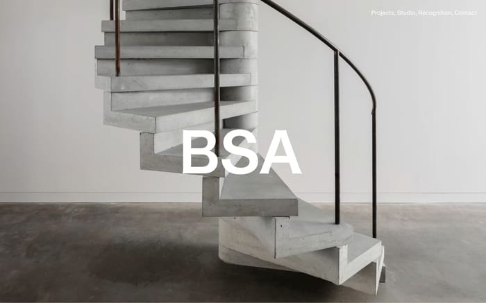 Brad Swartz Architects website preview