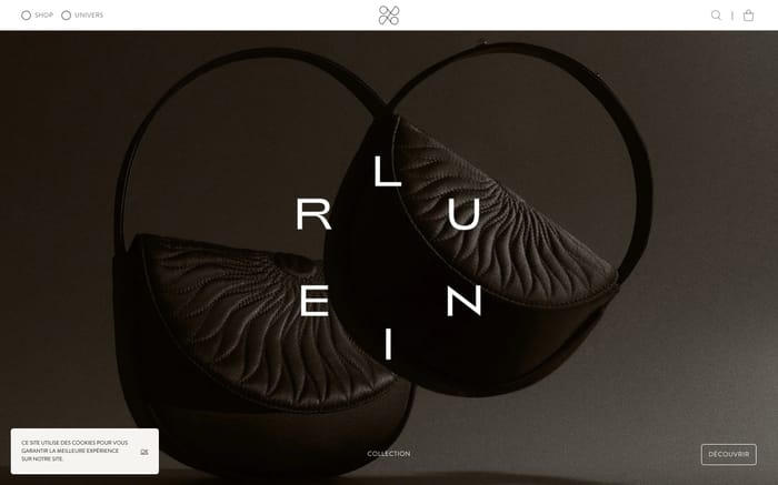 Lunier website preview