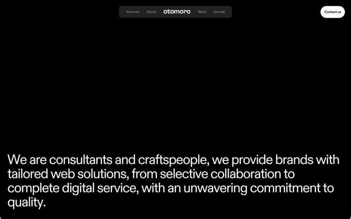 Otomoro website preview