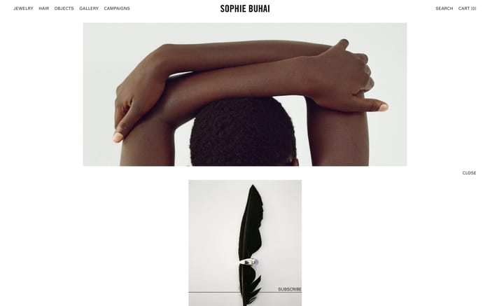 Sophie Buhai website preview
