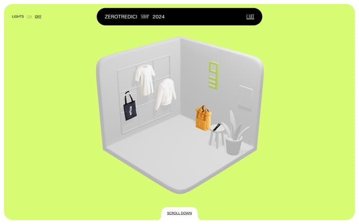 Zerotredici website preview