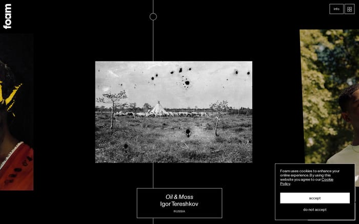 Foam Talent 2021 website preview