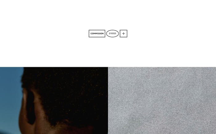 Commission Studio website preview