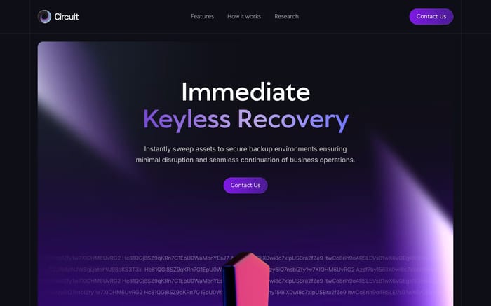 Circuit Security website preview