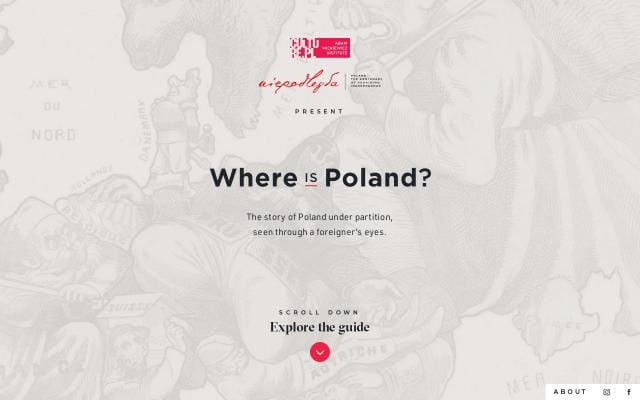 Whereispoland website preview