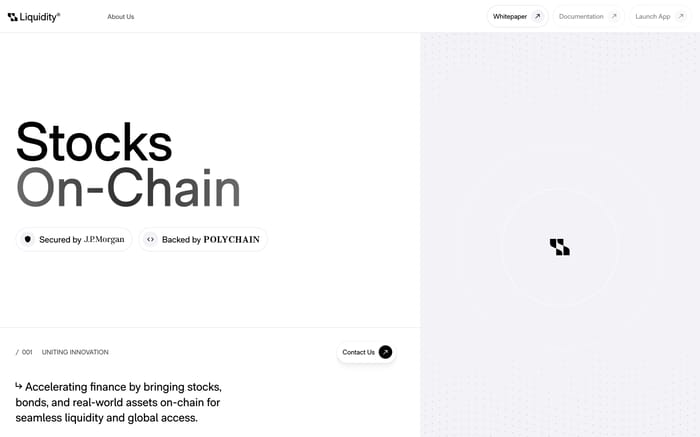 Liquidity website preview