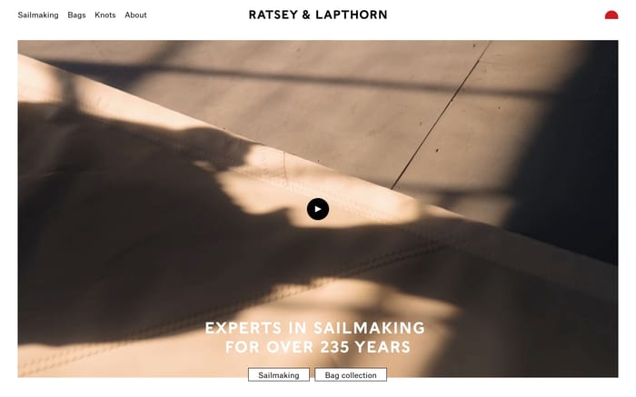Ratsey and Lapthorn website preview