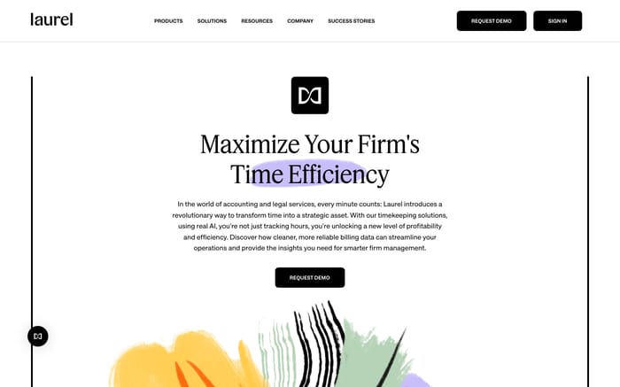 Laurel website preview