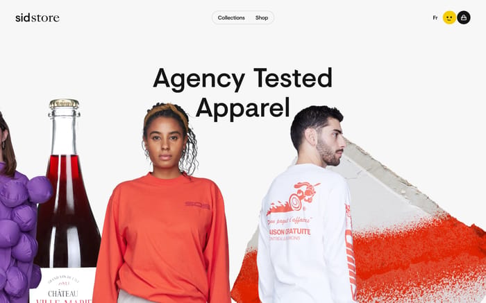 Sid store website preview