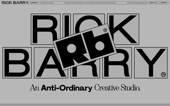 Rick Barry website preview