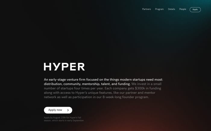 Hyper website preview
