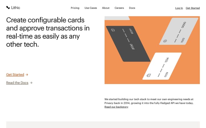 Lithic website preview