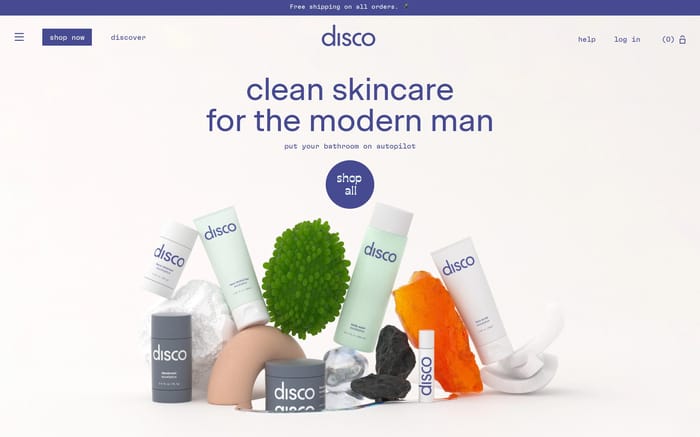 Disco website preview