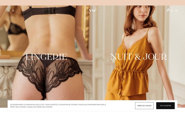Ysé Paris website preview
