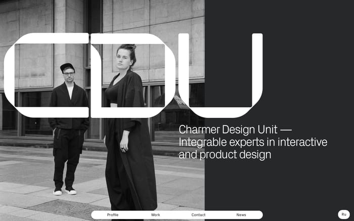 Charmer Design Unit website preview