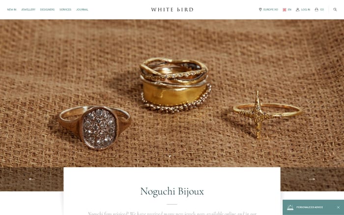 Whitebird website preview