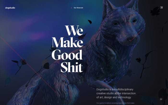 Dogstudio website preview