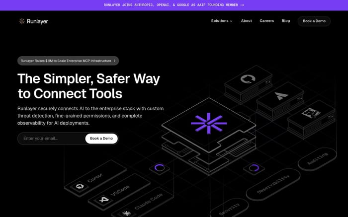Runlayer website preview