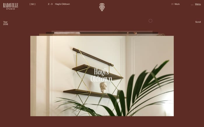 Radaville Studio website preview