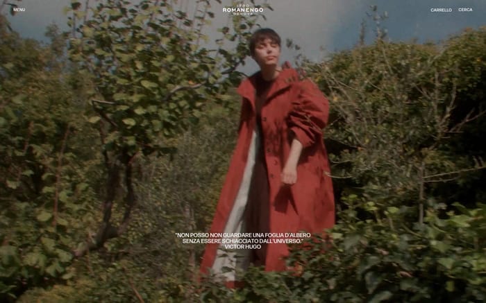Pietro Romanengo website preview