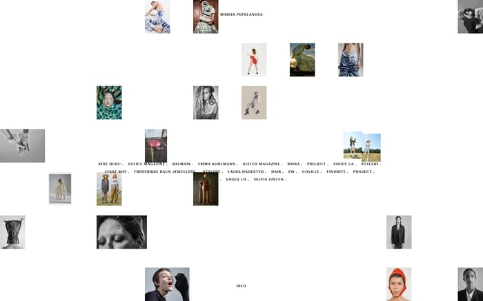 Mariya Pepelanova website preview