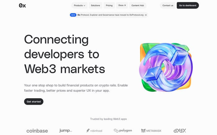0x website preview