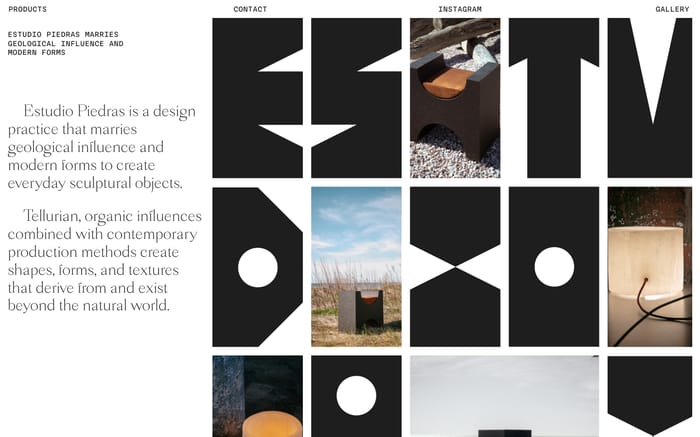 Estudio Piedras website preview
