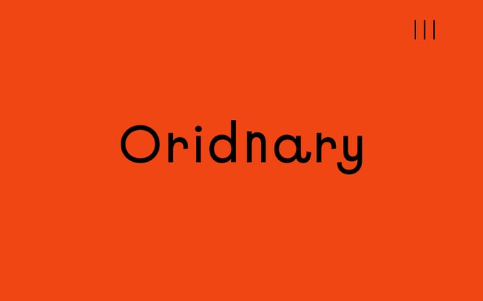 Challenge Ordinary website preview