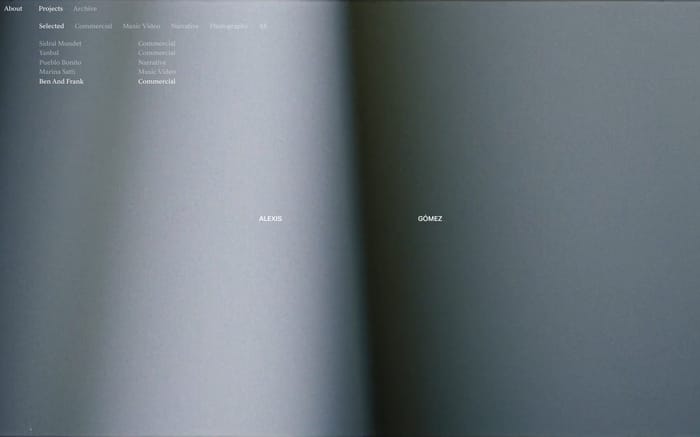 Alexis Gomez website preview