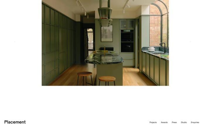 Placement website preview