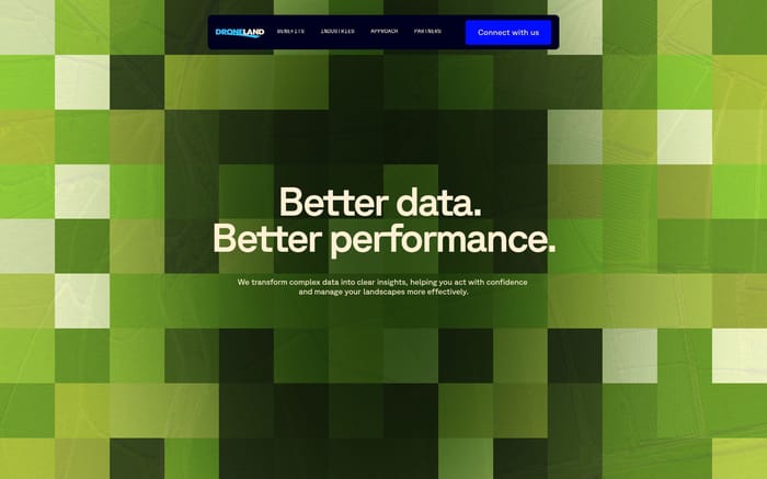 Droneland Australia website preview