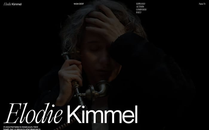 Elodie Kimmel website preview