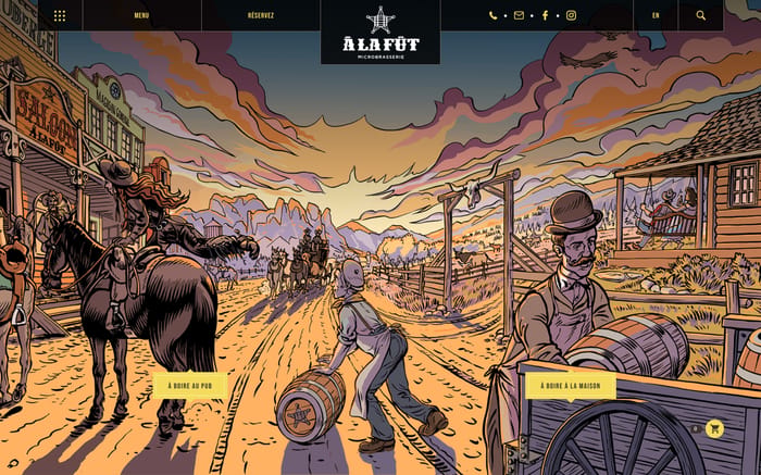 Alafut website preview