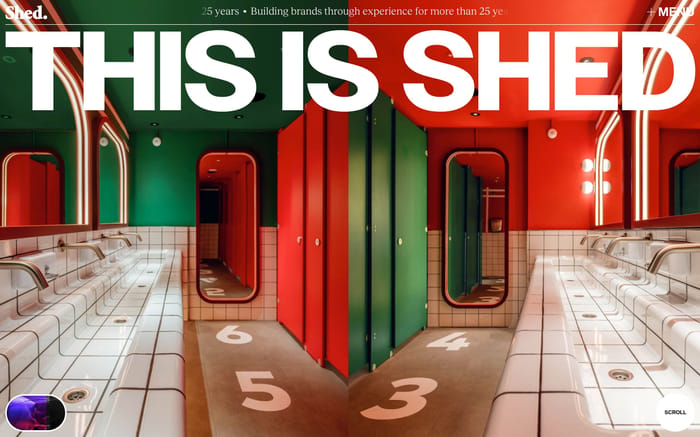 Shed website preview