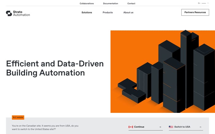 Strato utomation website preview