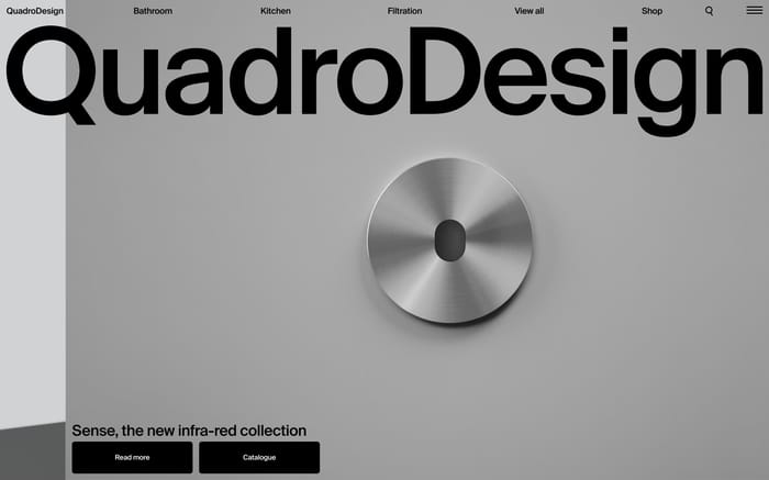 QuadroDesign website preview