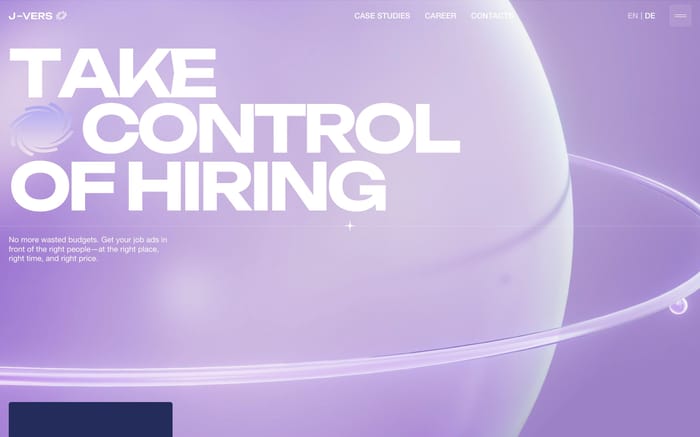 J-Vers website preview