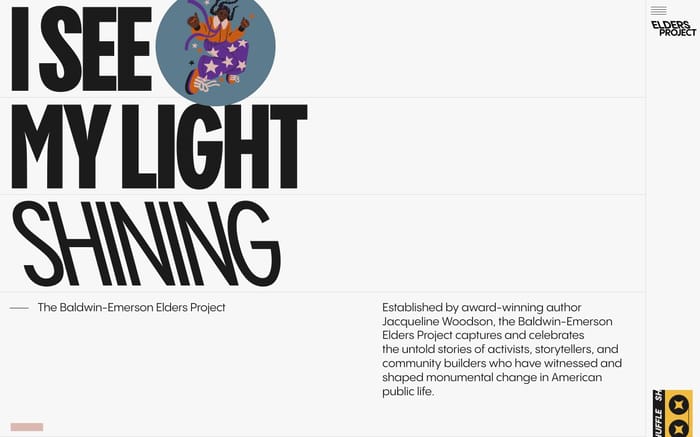 I See My Light Shining website preview